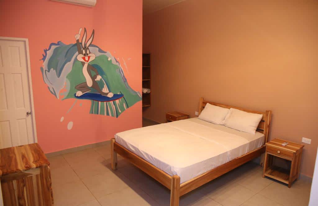 tipi hostel deluxe bed